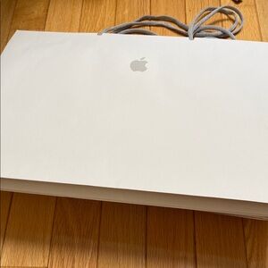 Apple White Shopping Bag 2 pcs